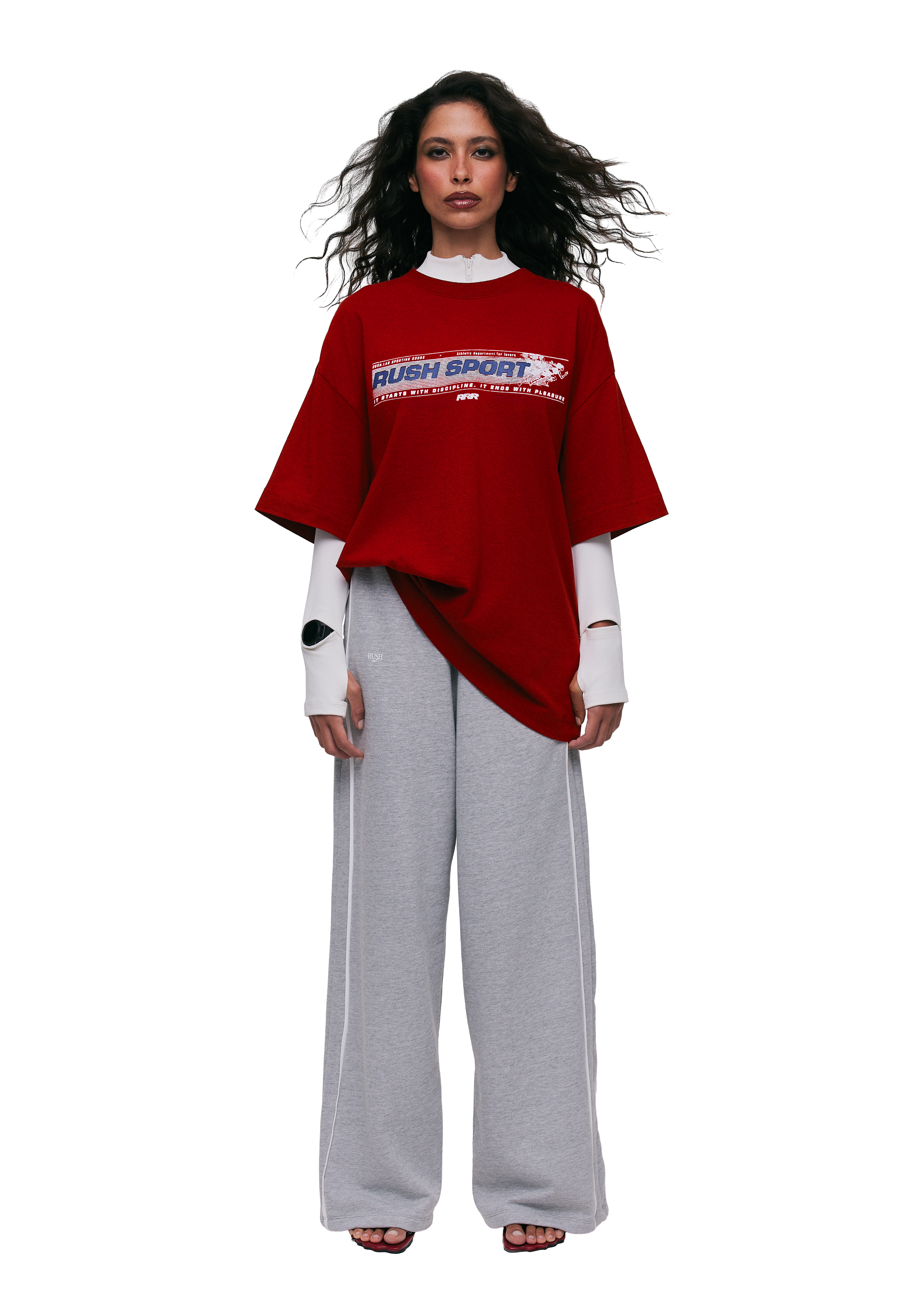 Vintage Sport T-Shirt Red