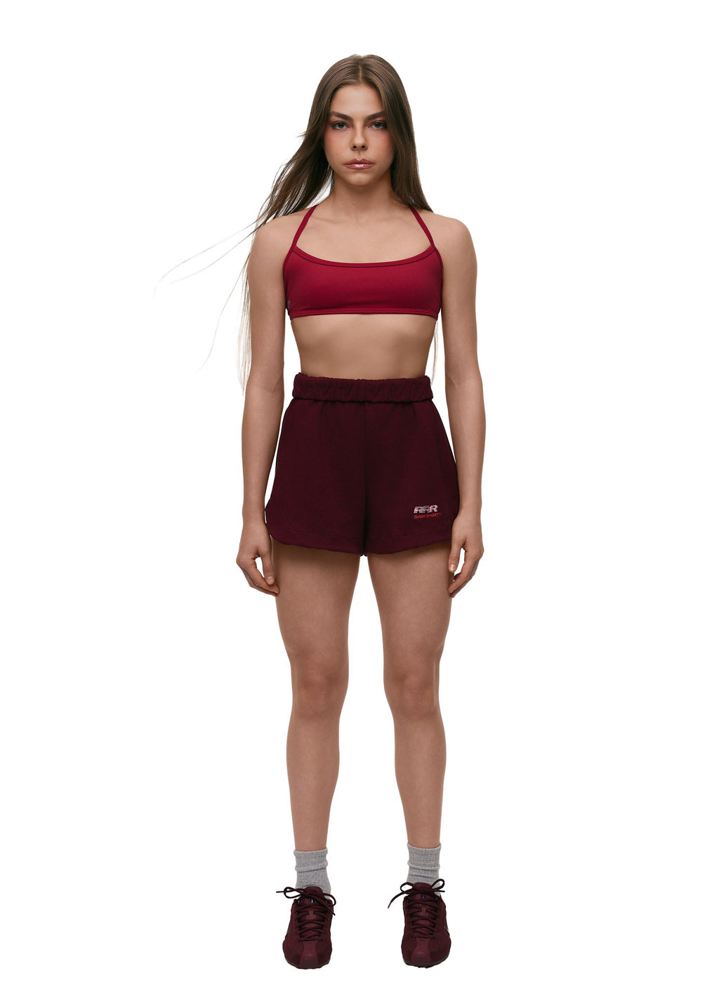 Rush Sport Shorts Wine - foto 4