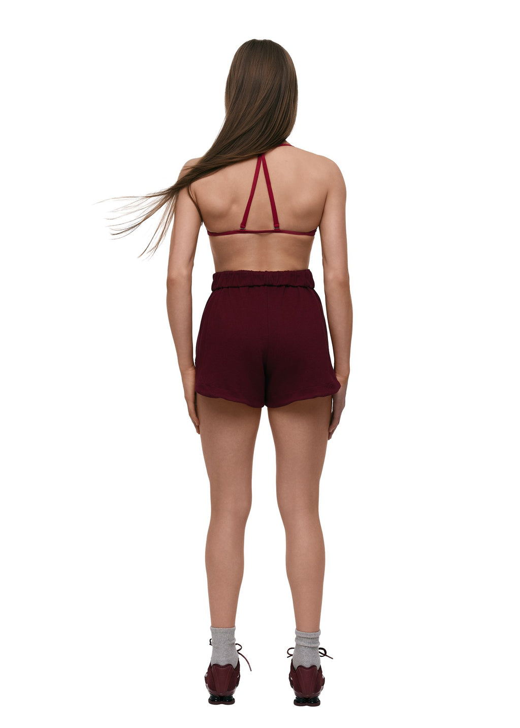 Rush Sport Shorts Wine - foto 5