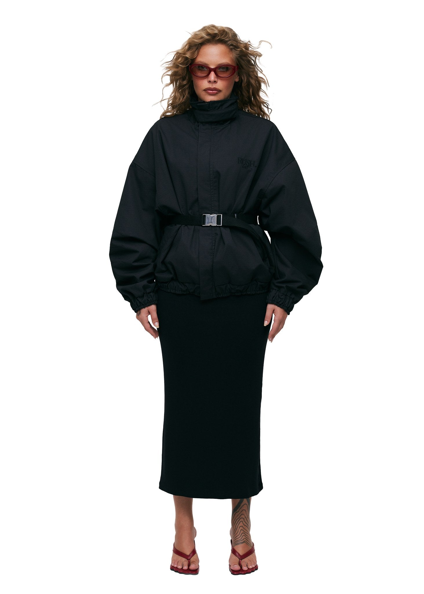 Fold Skirt Black - foto 4