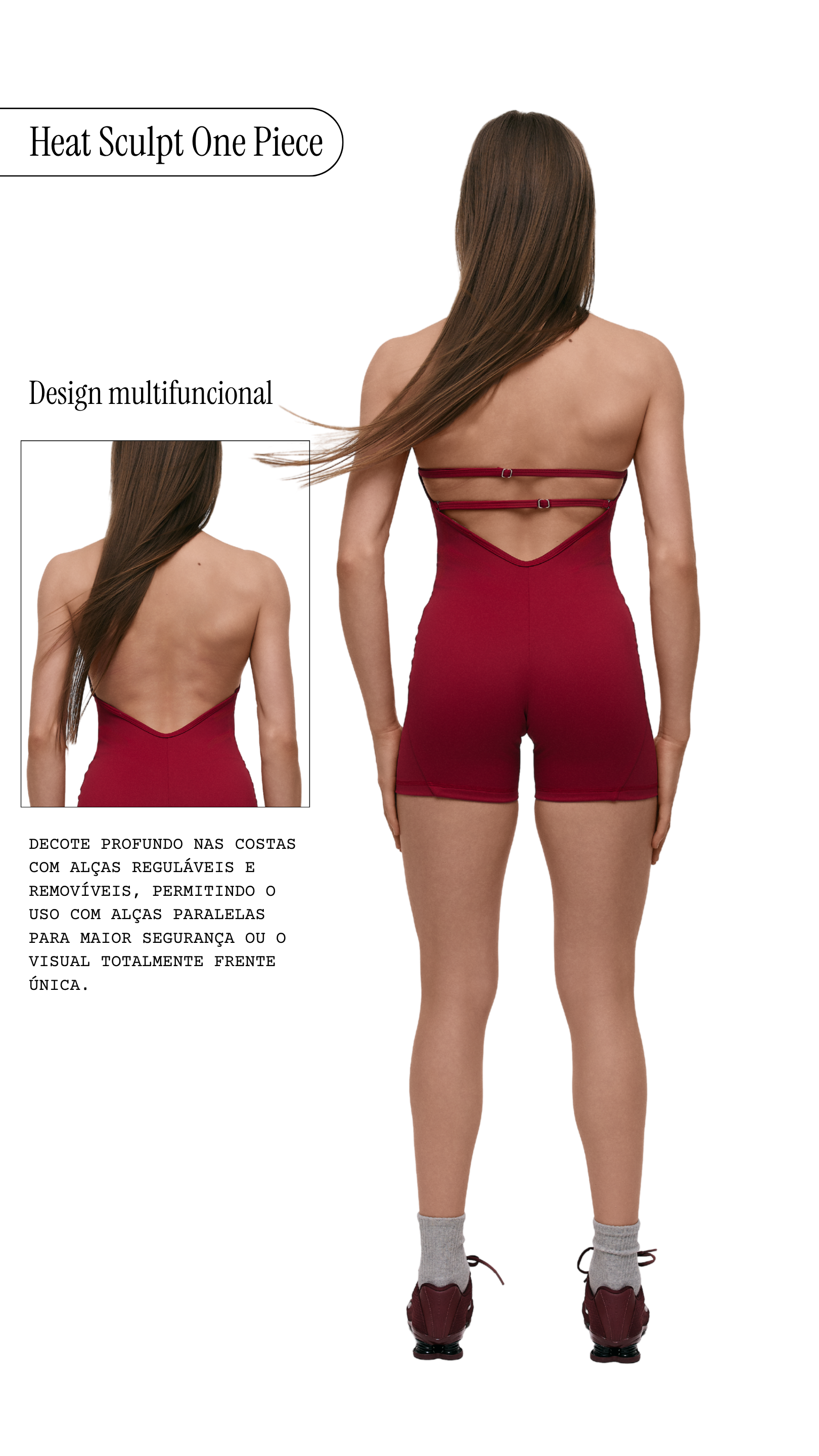 Heat Sculpt One Piece Red