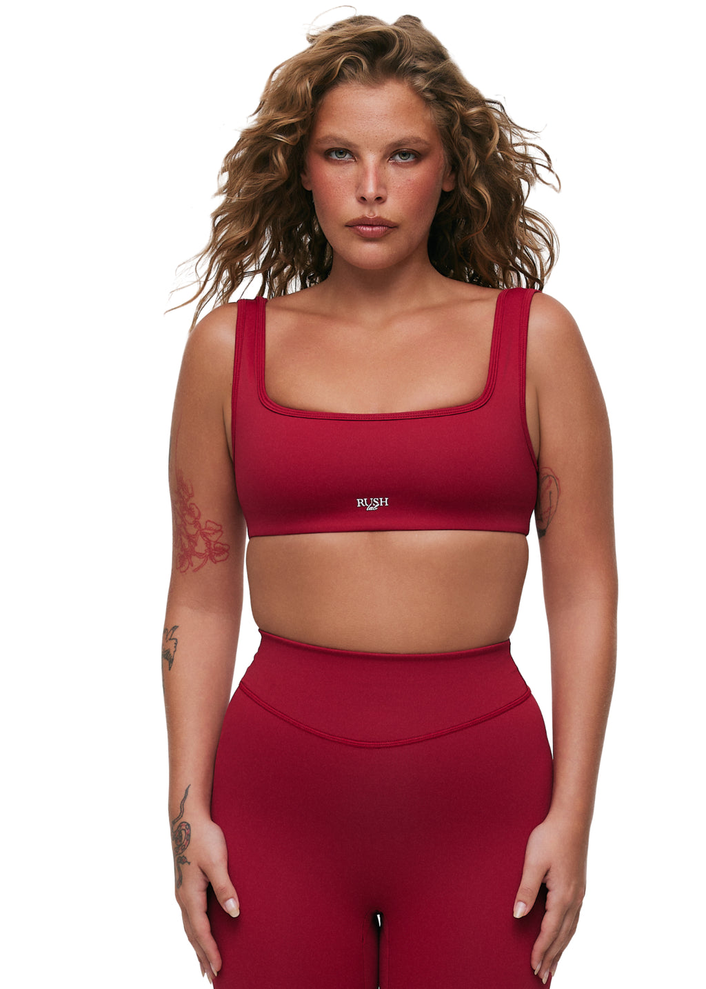 Frame Sculpt Top Red