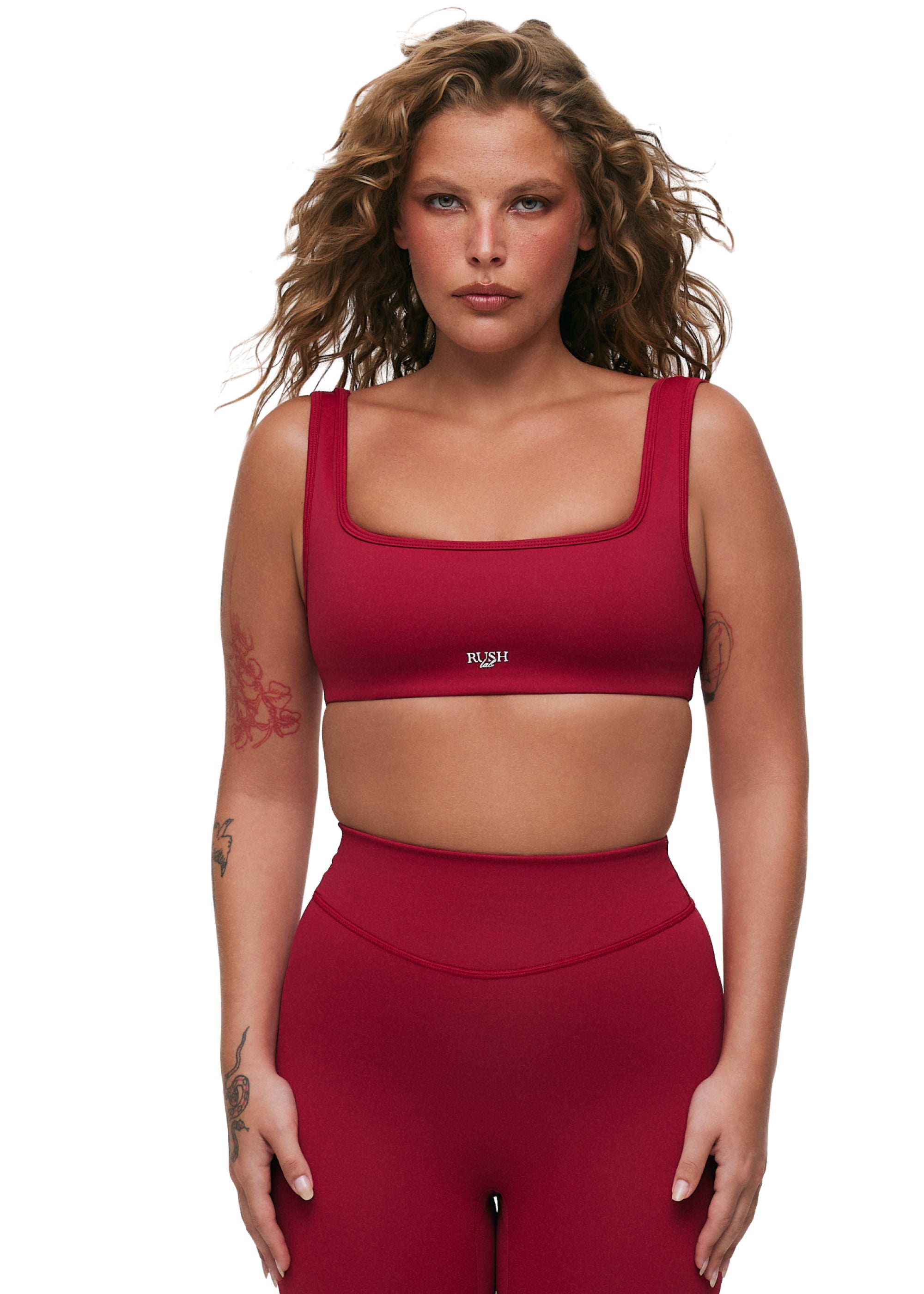 Frame Sculpt Top Red
