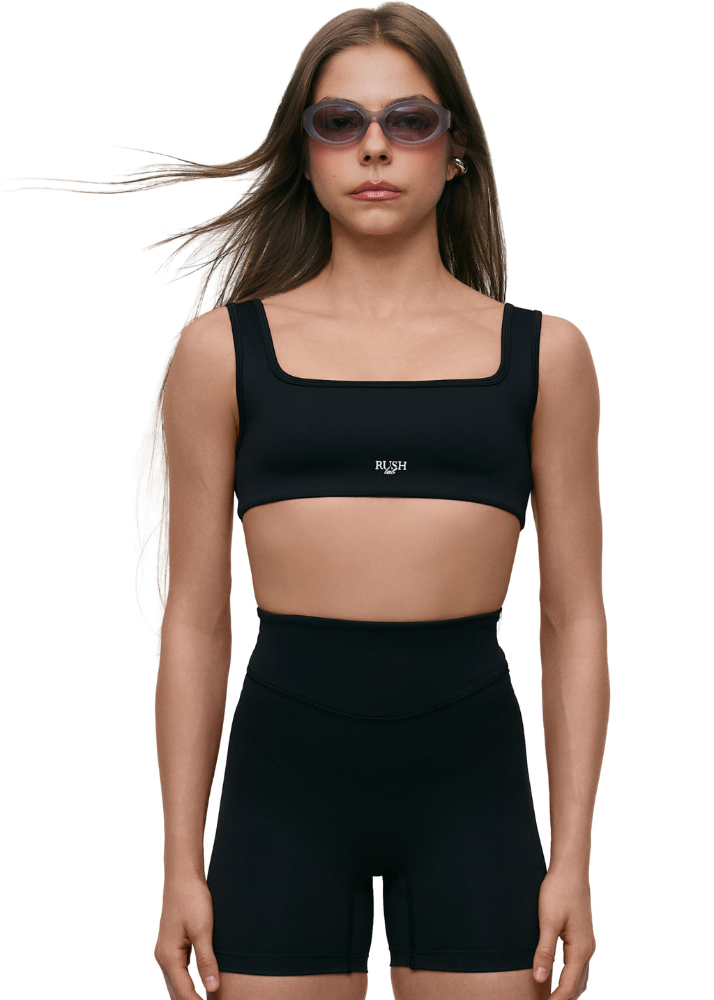 Frame Sculpt Top Black