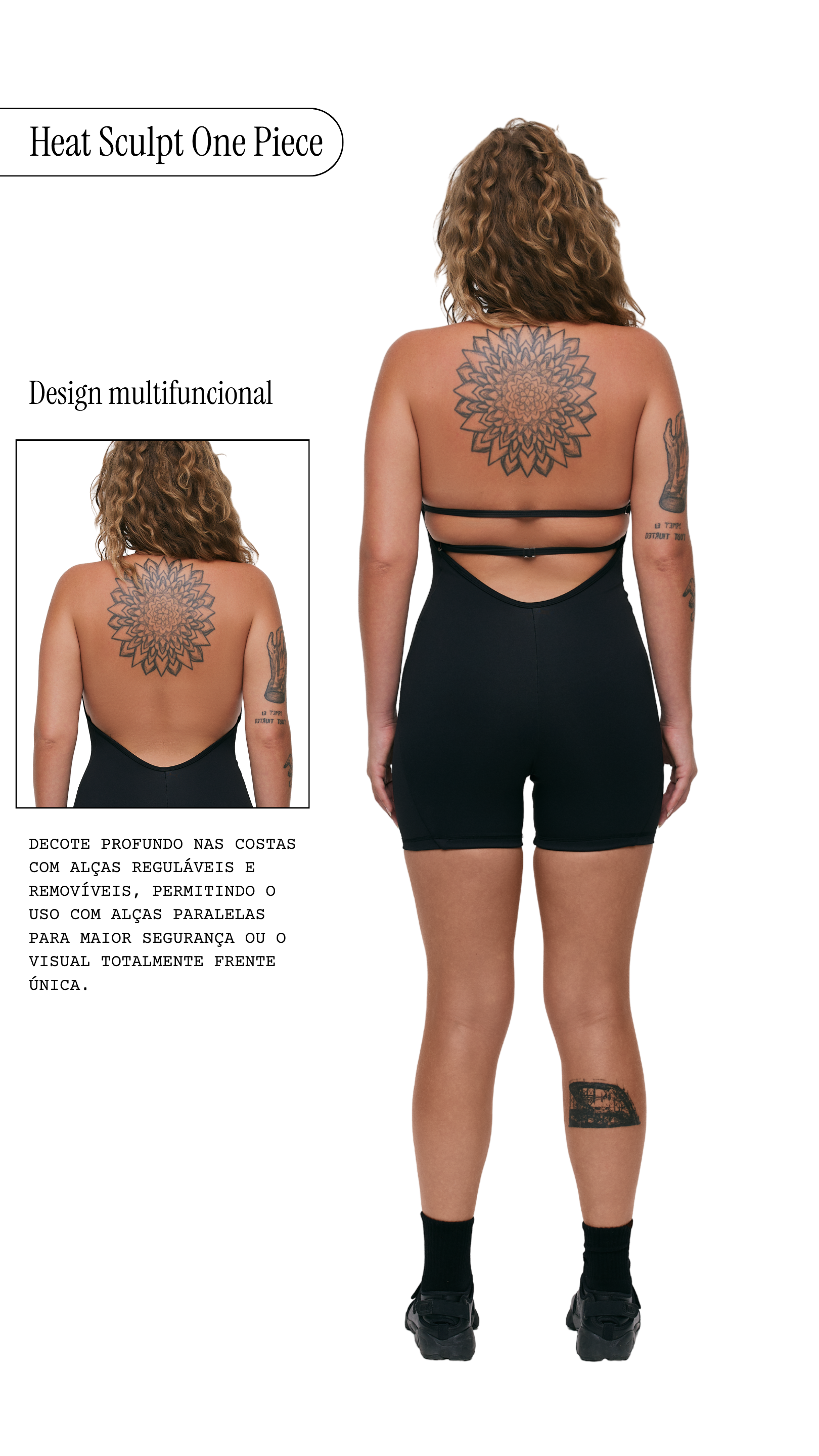 Heat Sculpt One Piece Black