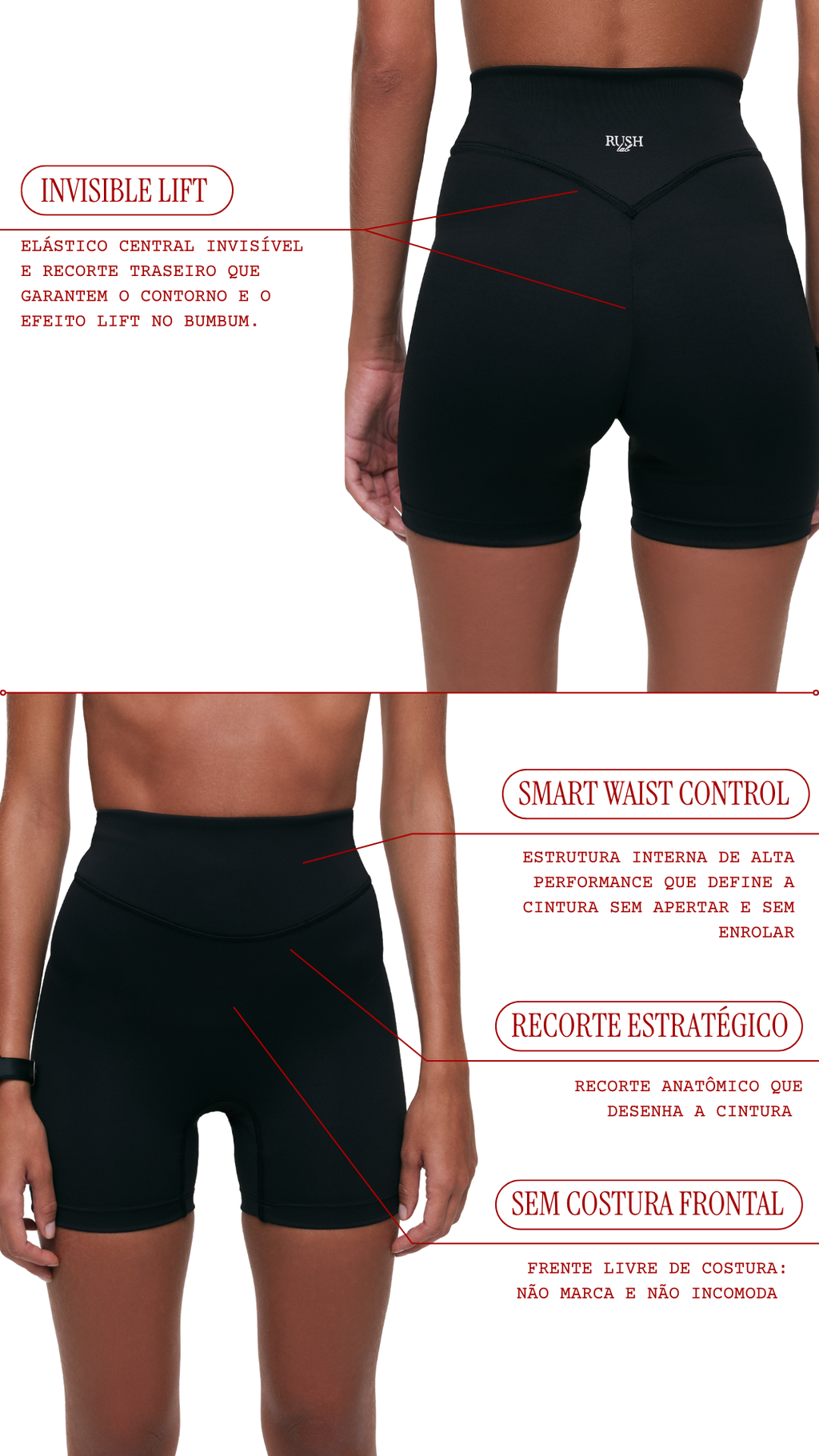 Lift Sculpt Shorts Black