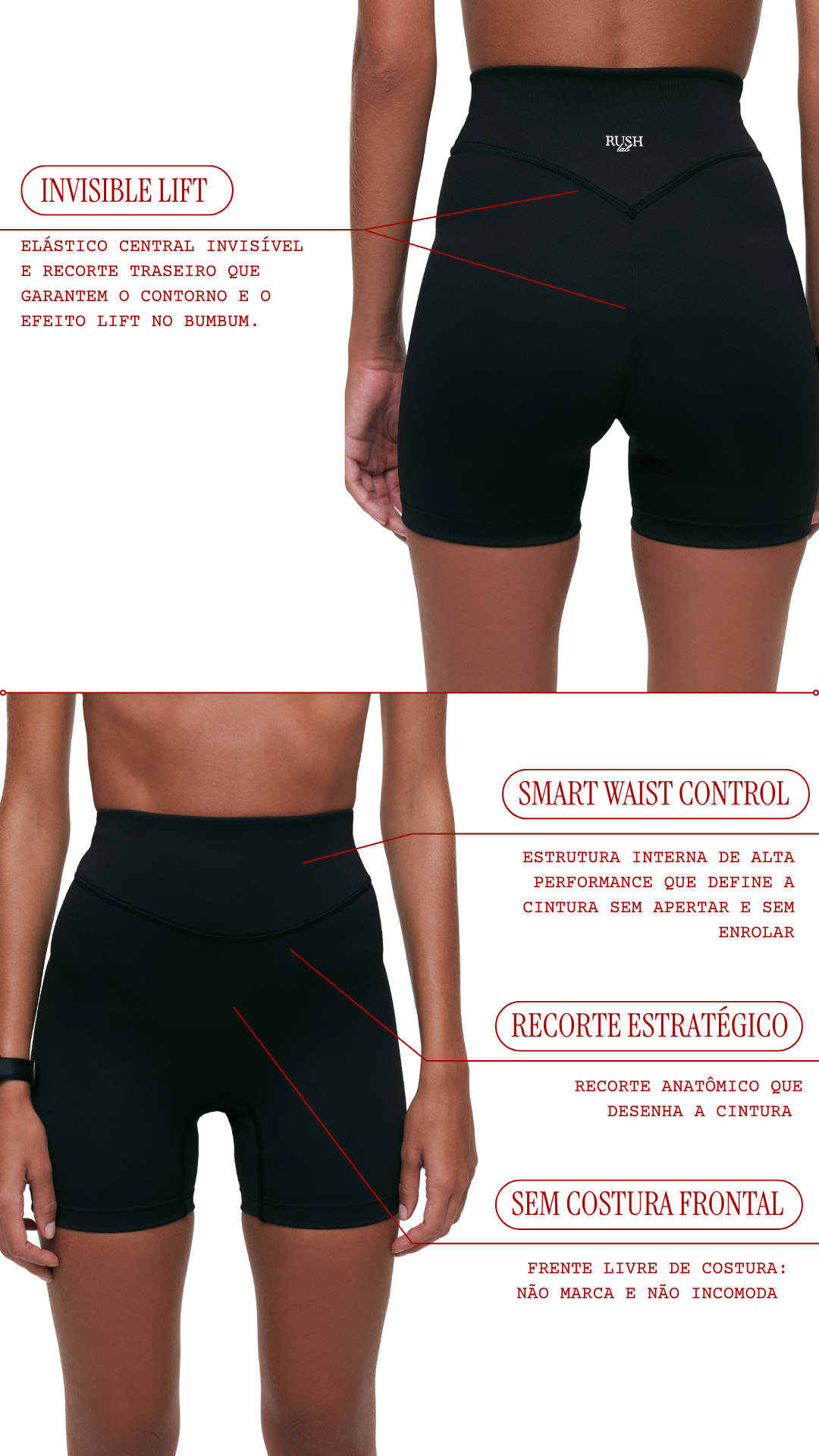 Lift Sculpt Shorts Black