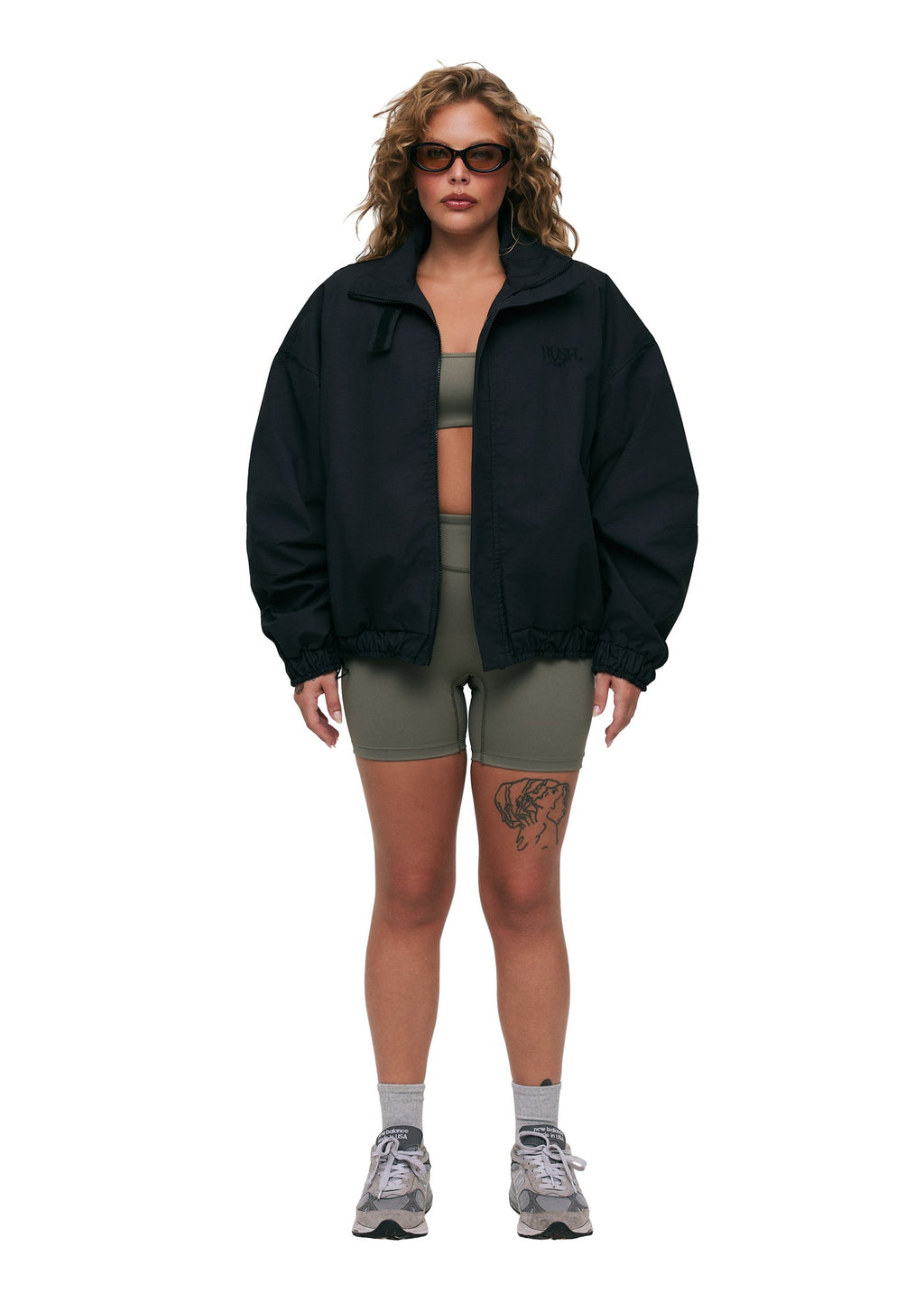Rush Oversized Bomber Black - foto 8