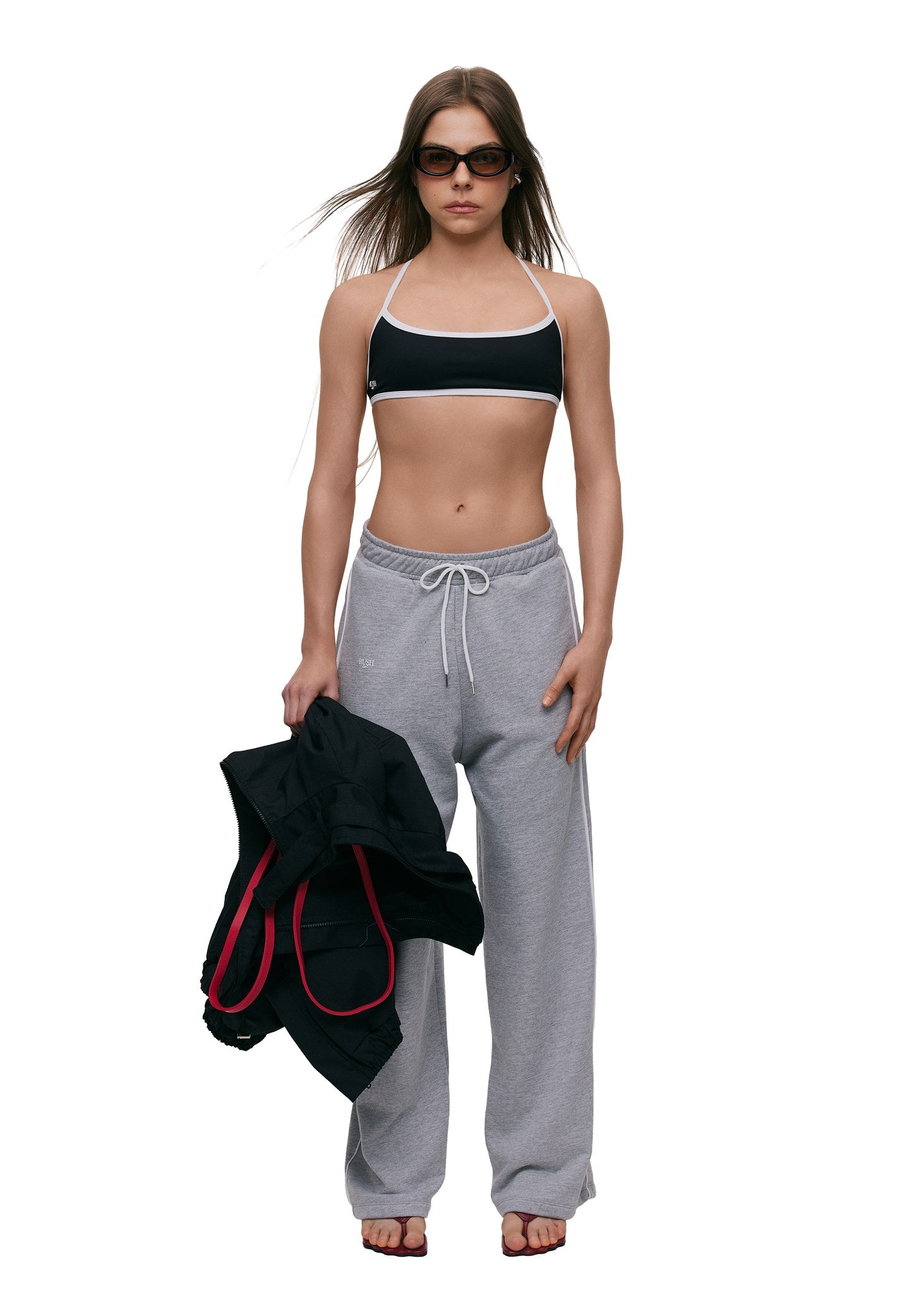 Minimal Sculpt Top Black/Salt - foto 8
