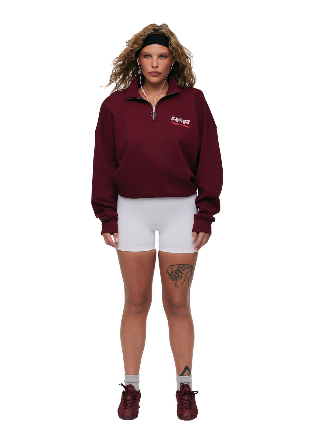 Rush Sport Sweatshirt Wine - foto 1
