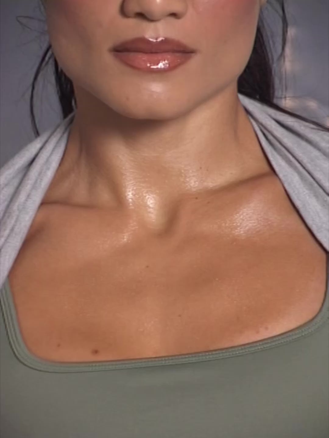Frame Sculpt Top Sage